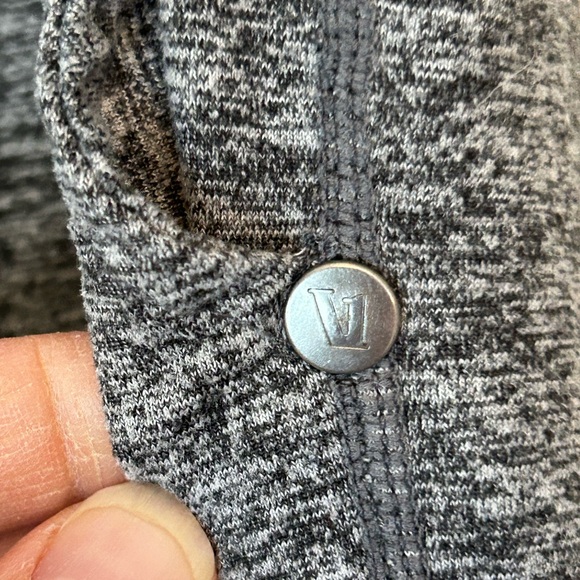 Men's Vuori Ponto Performance Heathered Gray Joggers Pants Size Medium - Picture 8 of 9